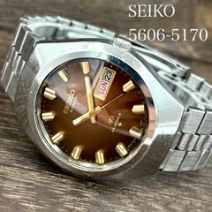 【稼働/純正ブレス】SEIKO/セイコー LM/ロードマチック 腕時計 自動巻き/AT  デイデイト 25石 ブラウン文字盤 1974年5月製造 japan vintageのサムネイル