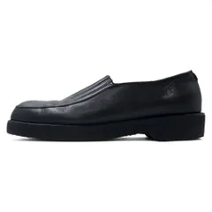 COMME des GARCONS ラバーソール スリッポン ローファー 24.5cm ブラック レザーのサムネイル