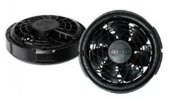 空調服(Air Conditioning Clothes) 薄型ファン ブラック 2個 FAN2300Bのサムネイル