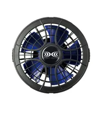 空調服製 ワンタッチパワーファン FAN2400SPBB ブラック×ブルー（2個入）のサムネイル