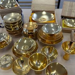24KGP 酒器 金杯 まとめ売り 金メッキ 2kg〜 - メルカリ
