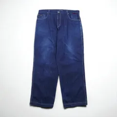 FUBU 00年代 ワイド バギー デニムパンツ ジーンズ XL ビッグサイズ インディゴ ブルー ジッパーフライのサムネイル
