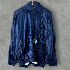 90s ellesse エレッセ ナイロンジャケット vintage ネイビーのサムネイル