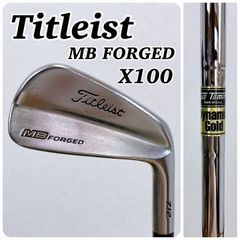 Titleist MB FORGED 3番アイアン / タイトリスト X100 - メルカリ
