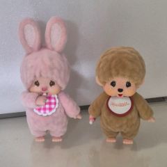 モンチッチ うさぎ ウサギ アニマルドレス ぬいぐるみ 2点set - メルカリ