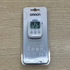 [Y0722]【新品/開封済】OMRON オムロン 歩数計 HJ-325-W ホワイトのサムネイル