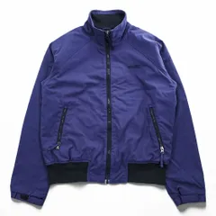 Woolrich ジップアップ ブルゾン スタンドカラー ボンバージャケット L ネイビー WP LAVORI IN CORSO社 イタリア企画のサムネイル