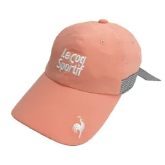 LE COQ GOLF ルコックゴルフ  キャップ リボン  ピンク系 55-57cm [240101736951] ゴルフウェア ストストのサムネイル