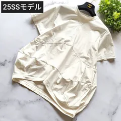 【25SS 接触冷感 ストレッチ】UN3D.  半袖トップス アシンメトリー Sのサムネイル