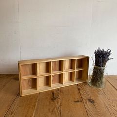 仕切り木箱 古道具 - メルカリ