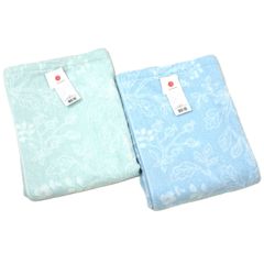 西川 タオルケット2枚セット シングル 140×190cm 綿100％ ジャガード