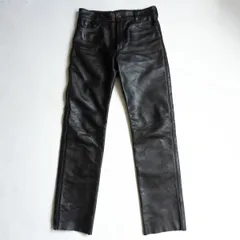 【美品】VANSON 【レザーパンツ】34 ブラック USA製 バンソン 26070369のサムネイル