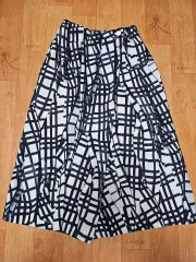 COS チェック パータン ロング スカートのサムネイル