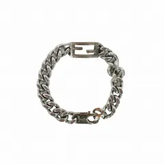 フェンディ FENDI バゲット ブレスレット バングル アクセサリー S シルバー 7AJ539AV8MF1LHWのサムネイル