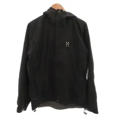 ホグロフス HAGLOFS シェルジャケット フーデット ロゴ S 黒 ブラック /FFのサムネイル