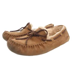 アグ オーストラリア UGG australia ムートン モカシンシューズ スリッポン スエード 24 茶 ブラウン /FFのサムネイル