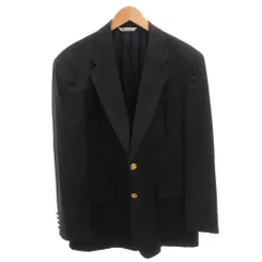 アクアスキュータム AQUASCUTUM 金ボタン テーラードジャケット 紺ブレ シングル 2B ネイビー /FF IBO100のサムネイル