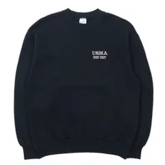 Velva Sheen USA製 90年代 USMA スウェット M ブラック コットンのサムネイル