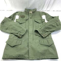 [七重浜75-5-080717nh] ALPHA INDUSTRIES×STUSSY/アルファインダストリーズ×ステューシー M65ミリタリージャケット[中古] [メンズ]