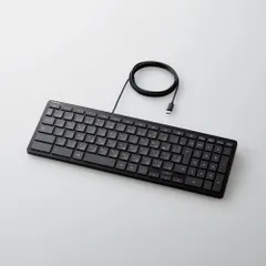 .ＷＷＣＢ認証　抗菌　有線キーボード（箱破れ数か所あり未使用）　PC用キーボード パソコン　キーボードのサムネイル