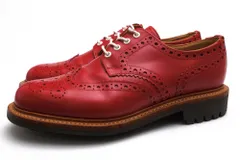 マークマクナイリー／Mark McNairy シューズ ビジネスシューズ 靴 ビジネス メンズ 男性 男性用 レザー 革 本革 レッド 赤  8570RZ Leather Country Brogue ストームウェルト ウイングチップ グッドイヤーウェルト製法のサムネイル