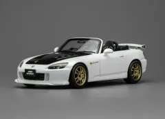 【新品】ミニカー 1/18 Honda S2000(AP2) MUGEN(プラチナホワイトパール) [M85123]
