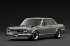 イグニッションモデルスカイラインジャパン2ドアL型エンジン模型付き1