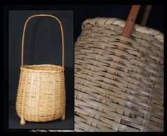 竹かご すず竹 真田紐付き 鳥越の竹細工 使用保管品 - メルカリ