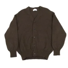 コムデギャルソンオムCOMME des GARCONS HOMME  ウールナイロンニットカーディガン 茶M位 コムデギャルソンオムCOMME des GARCONS HOMME ウールナイロンニット