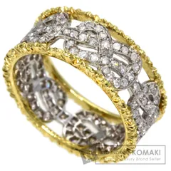 BUCCELLATI ブチェラッティ ダイヤモンド リング・指輪 K18YG K18WG レディース [中古]のサムネイル