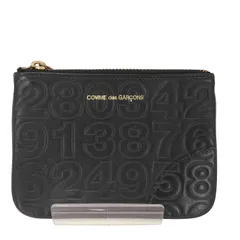 コムデギャルソン COMME des GARCONS 数字柄 レザー 小銭入れ ポーチ レディース 表記無 のサムネイル