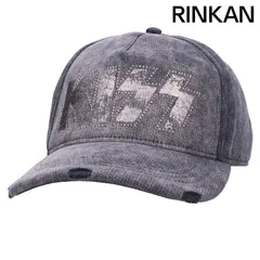 ディースクエアード  BCM0954-16701101/Kiss Embellished Baseball Cap ロゴエンブロイダリーキャップ メンズのサムネイル