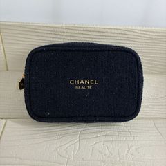 CHANEL BEAUTEノベルティショルダーバッグブラック♡チェーンおまけ付