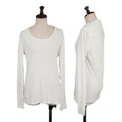 アツロウタヤマATS ヨーク切替天竺カットソー 白EUR38 USA6 (M位)のサムネイル