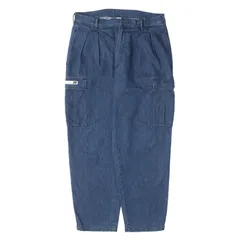 【美品】WTAPS ダブルタップス パンツ インディゴ サイズ:L 25SS ウォッシュ加工 デニム カーゴパンツ MILT2301 / TROUSERS / COTTON. DENIM 51WVDT-PTM04 ボトムス ミリタリー【メンズ】【中古】のサムネイル
