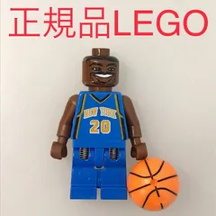 正規品 中古 LEGO レゴ スポーツ　NBAコレクション  ミニフィグ　ニューヨーク・ニックス　アラン・ヒューストン　20 N0-486 ※オールドレゴ　バスケットボール　選手　nba014　3567 361のサムネイル