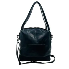 Yohji Yamamoto　ヨウジヤマモト discordレザー 牛革 トート ショルダーバッグ 2wayのサムネイル