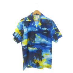 Rai Nani HAWAII アロハシャツ・レッド・総柄 - メルカリ