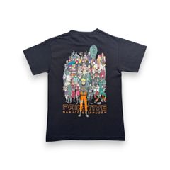 PRIMITIVE NARUTO ナルト ビンテージ Tシャツ 全員集合 半袖 古着 y2k 黒 S anime アニメ ch-u-2505-018