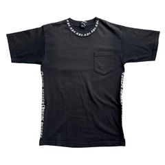 90s STUSSY n4 ロゴ プリント Tシャツ XLサイズ 紺タグ MADE IN USA