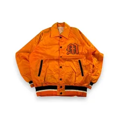 80s デサント スタジャン オレンジ コートジャケット Oサイズ ビンテージ 古着 ナイロンジャケット アディダス adidas デサント製 ja-u-2505-014のサムネイル
