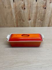 Le Creuset テリーヌ型 長方形 オレンジ 32cm 蓋なし - メルカリ