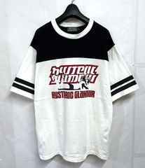 人気Lサイズ】ヒステリックグラマー ヒスガール リンガーTシャツ 赤 白