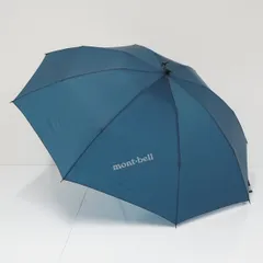 折りたたみ傘 mont-bell モンベル USED品 ブルーグリーン 軽量 50cm FA9895のサムネイル