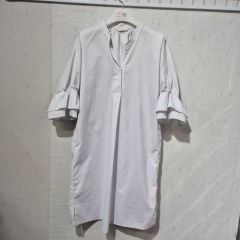 セオリーリュクス☆大人気完売ボリューム袖シャツワンピース38美品 