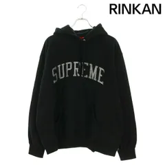 シュプリーム  23SS  Glitter Arc Hooded Sweatshirt グリッターアーチロゴフーデッドパーカー メンズ Lのサムネイル
