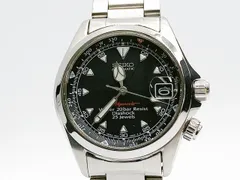 【稼働品】セイコー アルピニスト 4S15-6000 自動巻 メンズ 腕時計 ヴィンテージ 黒文字盤のサムネイル