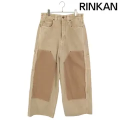 バレンシアガ  25SS  838672 TSWB2 ダブルニーカーペンターバギーデニムパンツ メンズ XSのサムネイル