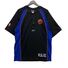 【中古品】 REEBOK リーボック R705A 00S NEW YORK METS HENRYNECK WARMUP GAME SHIRT ニューヨークメッツ ヘンリーネックウォ－ムアップ ゲーム シャツ 半袖 【146-260718-yn-09-izu】のサムネイル