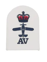 イギリス軍 海軍 技能パッチ アビオニクス 下士官用 1枚 新品デッドストックのサムネイル